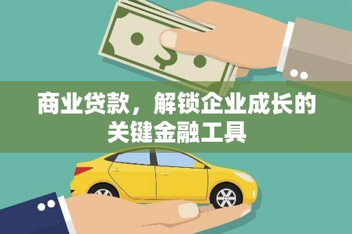 苑里商业贷款，解锁企业成长的关键金融工具