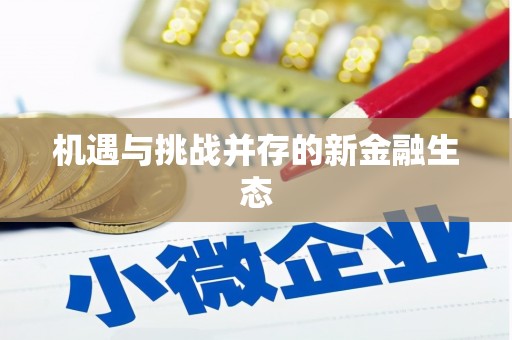 苑里机遇与挑战并存的新金融生态