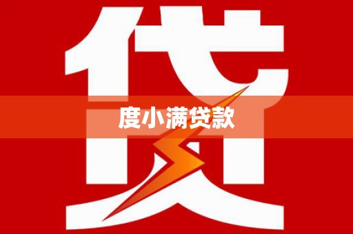 苑里度小满贷款