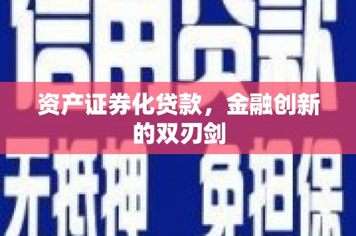 苑里资产证券化贷款，金融创新的双刃剑