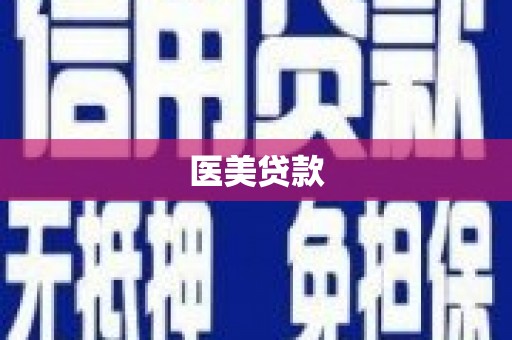 苑里医美贷款