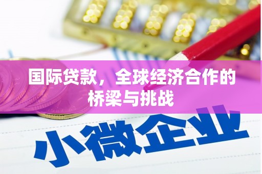 苑里国际贷款，全球经济合作的桥梁与挑战