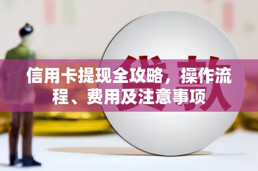 苑里信用卡提现全攻略，操作流程、费用及注意事项