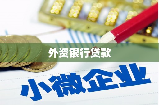 苑里外资银行贷款