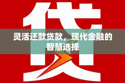 苑里灵活还款贷款，现代金融的智慧选择