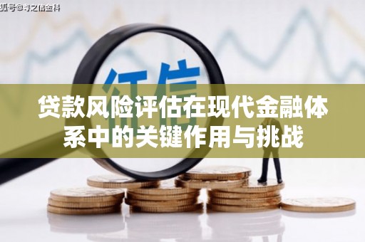 苑里贷款风险评估在现代金融体系中的关键作用与挑战