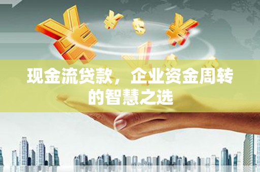 苑里现金流贷款，企业资金周转的智慧之选
