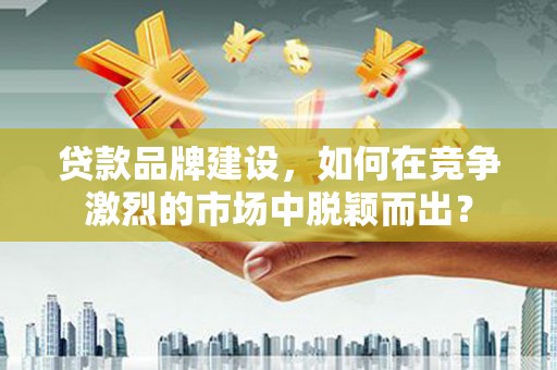 苑里贷款品牌建设，如何在竞争激烈的市场中脱颖而出？