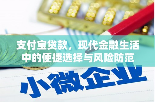 苑里支付宝贷款，现代金融生活中的便捷选择与风险防范