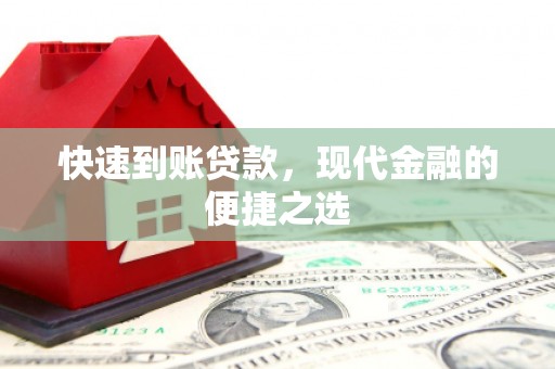 苑里快速到账贷款，现代金融的便捷之选