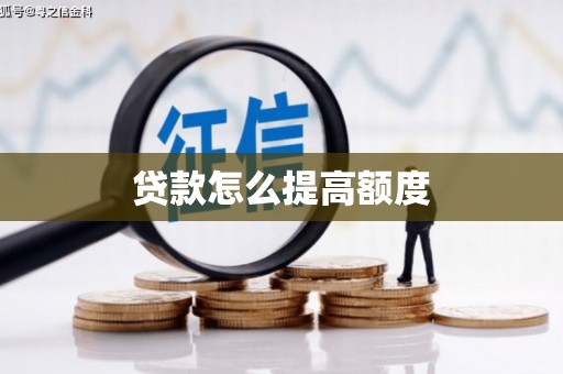 苑里贷款怎么提高额度