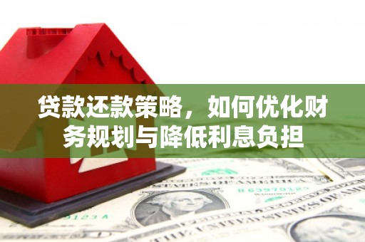 苑里贷款还款策略，如何优化财务规划与降低利息负担