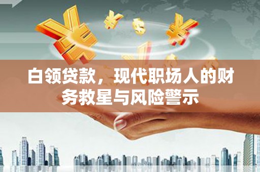 苑里白领贷款，现代职场人的财务救星与风险警示