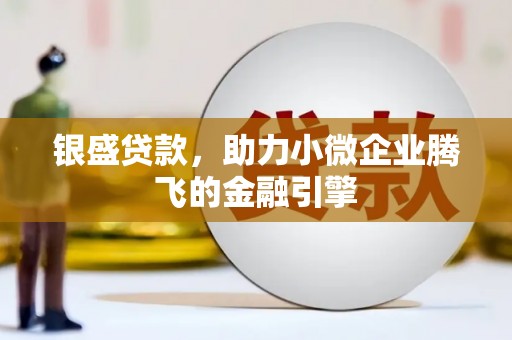苑里银盛贷款，助力小微企业腾飞的金融引擎