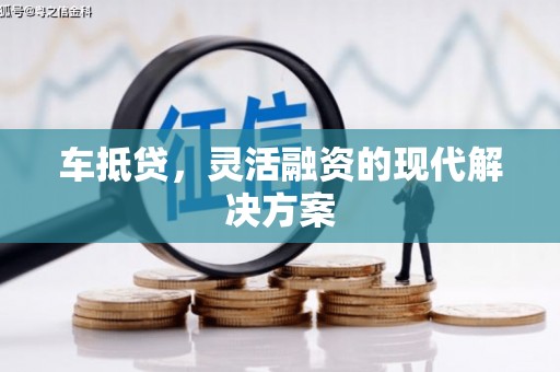 苑里车抵贷，灵活融资的现代解决方案