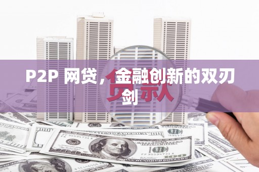 苑里P2P 网贷，金融创新的双刃剑