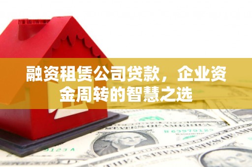 苑里融资租赁公司贷款，企业资金周转的智慧之选