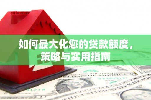 苑里如何最大化您的贷款额度，策略与实用指南