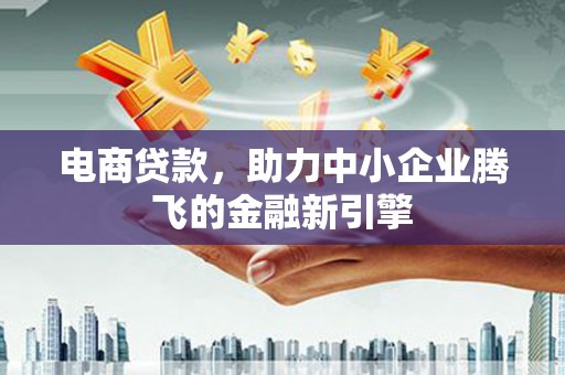 苑里电商贷款，助力中小企业腾飞的金融新引擎