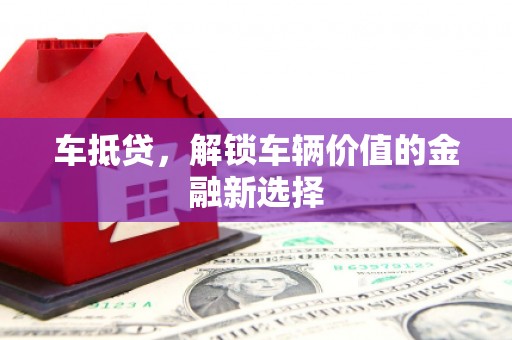 苑里车抵贷，解锁车辆价值的金融新选择