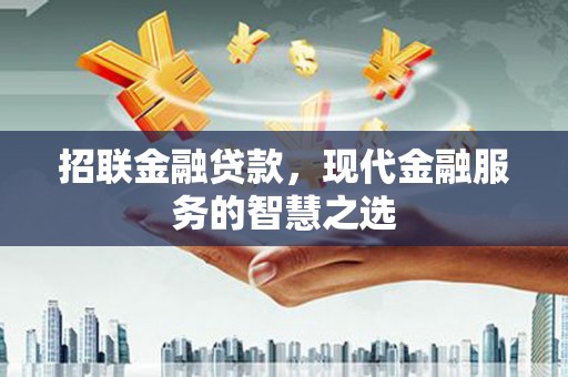 苑里招联金融贷款，现代金融服务的智慧之选