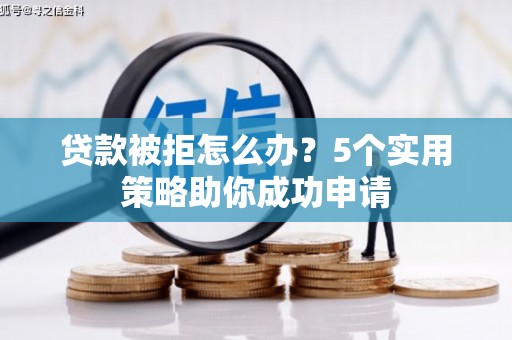 苑里贷款被拒怎么办？5个实用策略助你成功申请