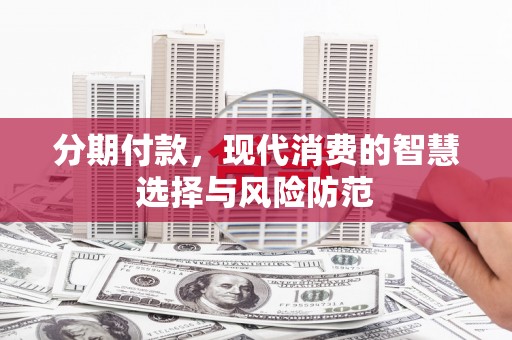 苑里分期付款，现代消费的智慧选择与风险防范