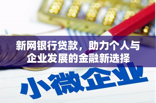 苑里新网银行贷款，助力个人与企业发展的金融新选择