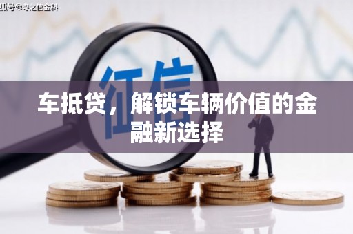 苑里车抵贷，解锁车辆价值的金融新选择