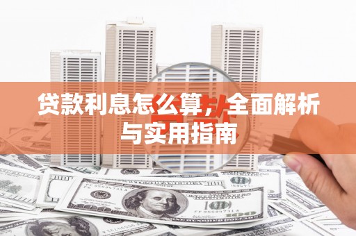 苑里贷款利息怎么算，全面解析与实用指南