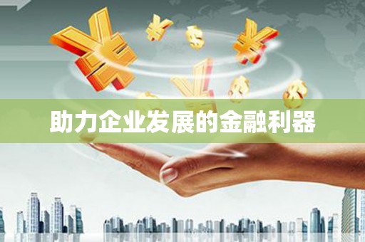 苑里助力企业发展的金融利器