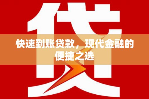 苑里快速到账贷款，现代金融的便捷之选