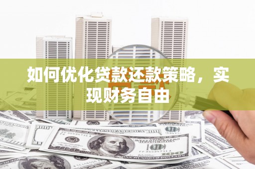 苑里如何优化贷款还款策略，实现财务自由