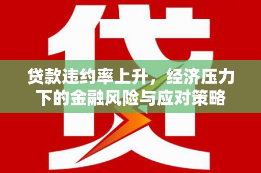 苑里贷款违约率上升，经济压力下的金融风险与应对策略