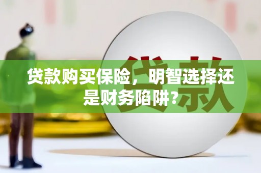 苑里贷款购买保险，明智选择还是财务陷阱？