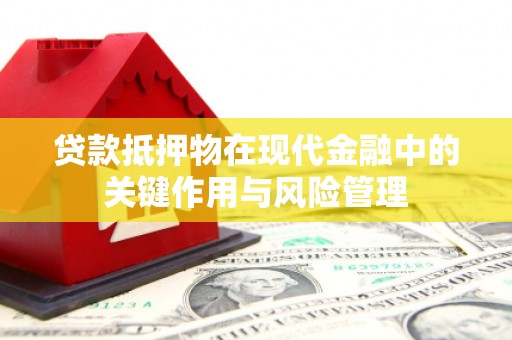 苑里贷款抵押物在现代金融中的关键作用与风险管理