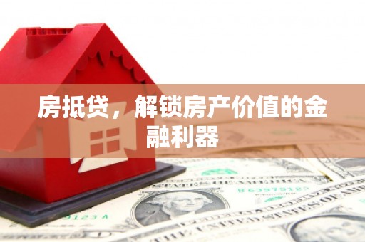 苑里房抵贷，解锁房产价值的金融利器