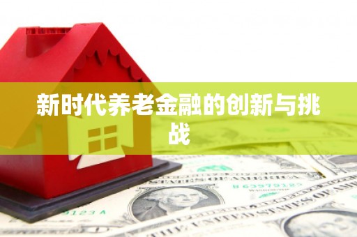 苑里新时代养老金融的创新与挑战