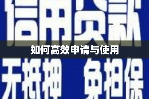 苑里如何高效申请与使用