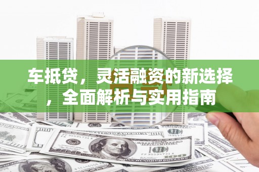 苑里车抵贷，灵活融资的新选择，全面解析与实用指南