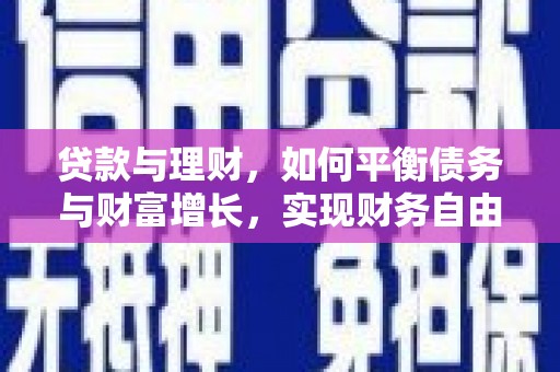 苑里贷款与理财，如何平衡债务与财富增长，实现财务自由